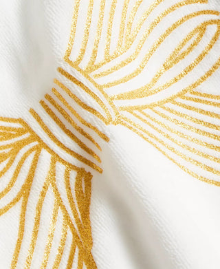 First Impressions Baby Girls Velour Bow Top White Size 12MOS