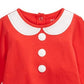 First Impressions Baby Girl's Mrs Claus Bodysuit Red Size 0-3
