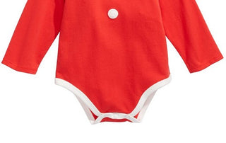 First Impressions Baby Girl's Mrs Claus Bodysuit Red Size 0-3