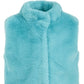 Epic Threads Big Girls Solid Faux-Fur Vest  Blue Size SML