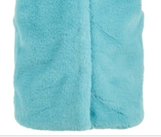 Epic Threads Big Girls Solid Faux-Fur Vest  Blue Size SML