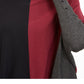 Signature Women's Turtleneck Colorblock Poncho Sweater Black/Wine Size Petite S/M