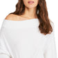Free People Women's Long Sleeve Off Shoulder Sweater White Size Large