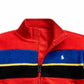 Ralph Lauren Little Boy's Striped Fleece Jacket Red Size 6