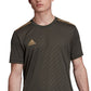 Adidas Men's Fitness Jacquard Jersey Green Size XXLRG