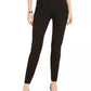 Alfani Women's Petite Extended-Tab Skinny Pants  Black Size 2P