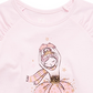 Epic Threads Kid's Toddler Girls Ballerina Ice Skater T Shirt Pink Size 2T