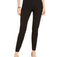 Alfani Women's Petite Extended-Tab Skinny Pants  Black Size 0 P