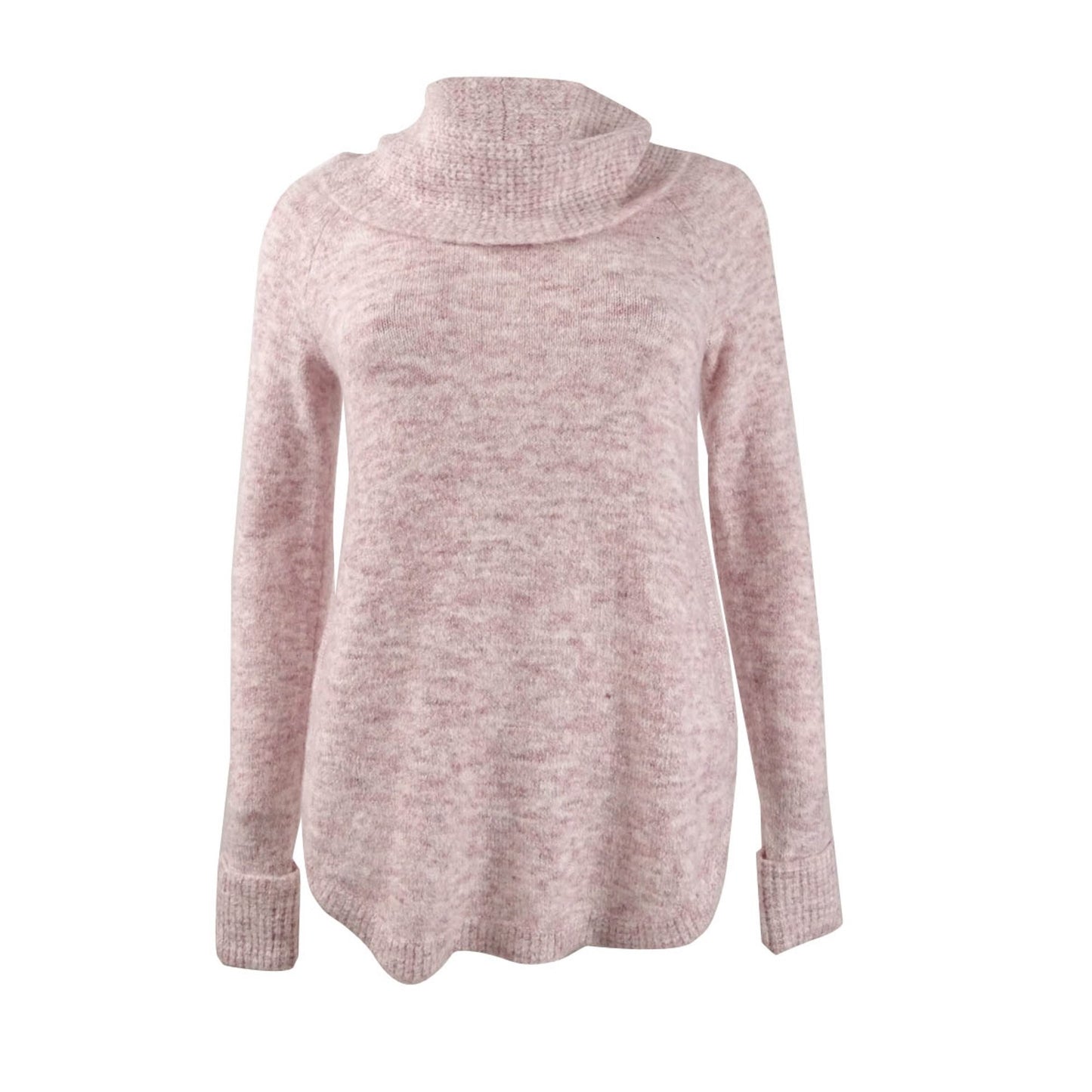 Style & Co Women's Cowlneck Sweater -Pink SIze PL