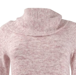 Style & Co Women's Cowlneck Sweater -Pink SIze PL