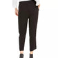 Eileen Fisher Women's Petite Tapered Ankle Pants Black Size Medium
