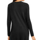 Alfani Women's Petite Ribbed Cardigan Black Size Petite