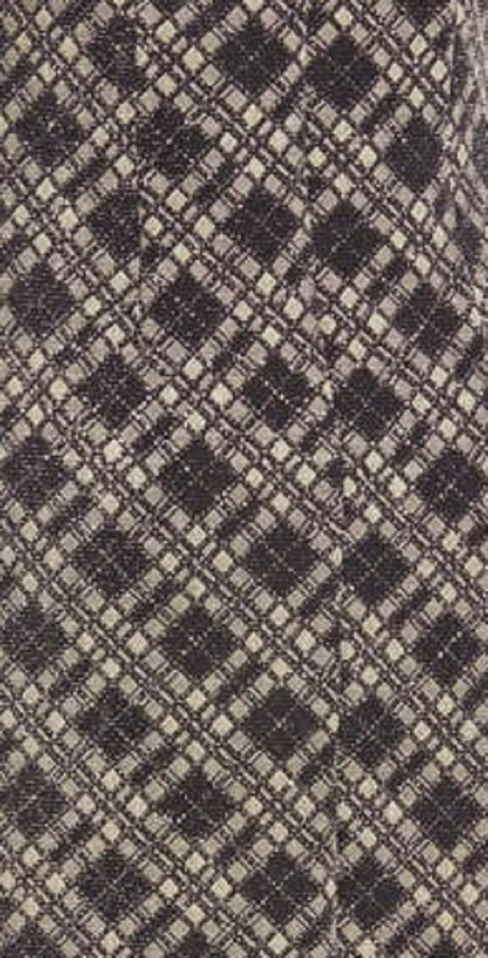 Vince Camuto Women's Plaid Metallic Sheath Dress Gray Size 6