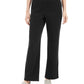 Karen Scott Women's Fleece Sweatpants Black Size L