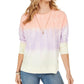 Style & Co Women's Tie-Dye Sweatshirt Multi Size XX Large