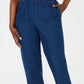 Karen Scott Women's Pull On Denim Blue Size Small
