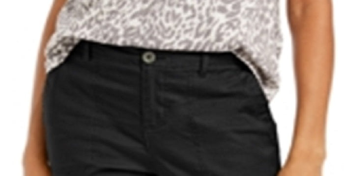 Style & Co Women's Bermuda Shorts Black Size 6