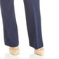 Anne Klein Women's Flare Leg Stretch Twill Pants Blue Size 16