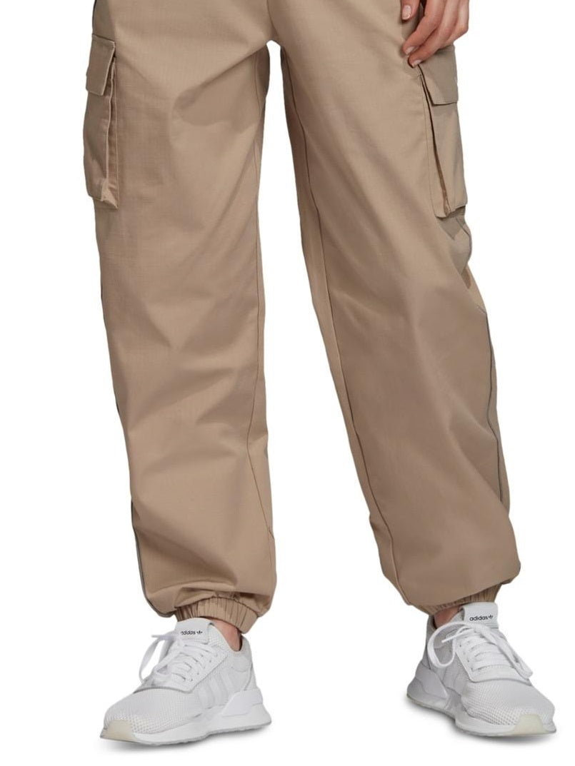 Adidas Women's Cargo Track Pants Brown Size Medium