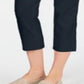 Charter Club Women's Pull-on Capri Pants Blue Size 14 Petite