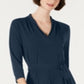 Charter Club Women's Solid MIDI Dress Blue Size Petite XL