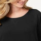 Karen Scott Women's Sport Scoop Neck Top Black Size XX-Large
