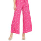 Charter Club Women's Printed Belted Jumpsuit Pink Size 8