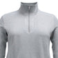 Karen Scott Women's Half Zip Top Gray Size Small