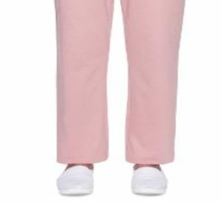 Alfred Dunner Women's All About Ease Knit Pull on Pants Pink Size Petite XS