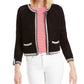 Charter Club Women's Pointelle Sweater Black Size X-Small