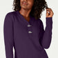 Karen Scott Women's Cotton Toggle Henley Sweater Purple Size Petite Medium