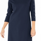 Karen Scott Women's Cotton Studded Swing Dress Blue Size XX-Large