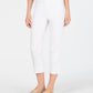 Charter Club Women's Chelsea Pull-On Tummy-Control Capris White Size 4