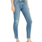Hudson Jeans Women's Nico Ripped Super-Skinny Ankle Jeans Blue Size 31