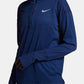Nike Women's Element Half Zip Running Pullover Blue Size Medium