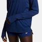 Nike Women's Element Half Zip Running Pullover Blue Size Medium