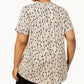 JM Collection Women's Plus Size Printed Top  Beige Size 0X