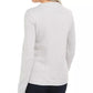Karen Scott Women's Cat Applique Holiday Sweater Med Gray Size Small