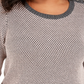 Charter Club Women's Button Trim Contrast Accent Sweater Gray Size 2X