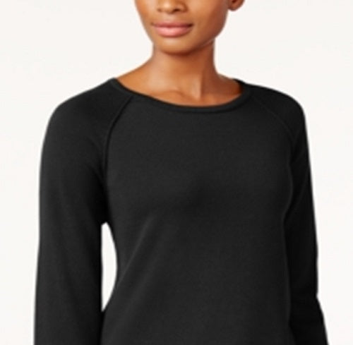 Karen Scott Women's Cotton Sweater Black Size XX-Large