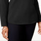 Karen Scott Women's Cotton Sweater Black Size XX-Large