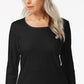 Karen Scott Women's Cotton Scoop Neck Top Blue Size Petite Small