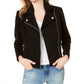 Maison Women's Jules Moto Jacket Black Size XX Large