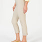 Charter Club Women's Chelsea Pull-On Tummy-Control Capris Beige Size 8
