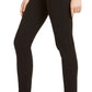 INC International Concepts Women's Wavy Waistband Pull On Pants Black Size 14 Petite