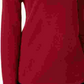 Karen Scott Women's Red Solid Long Sleeve Jewel Neck Blouse Top Red Size X-Small