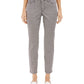 Charter Club Women's Houndstooth Skinny Tummy-Control Jeans White Size 6