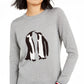Tommy Hilfiger Women's Penguin Sweater Gray Size Small