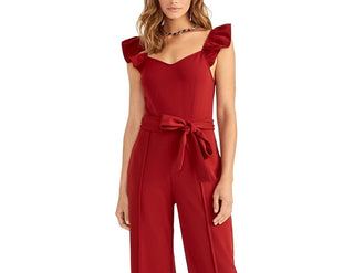 Rachel Roy Women's Iona Jumpsuit Pink Size X-Large