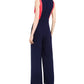Vince Camuto Women's Colorblocked Jumpsuit Medium Red Size 6